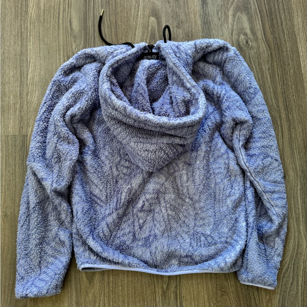 Ripndip purple sherpa hoodie - Picture 3 of 3